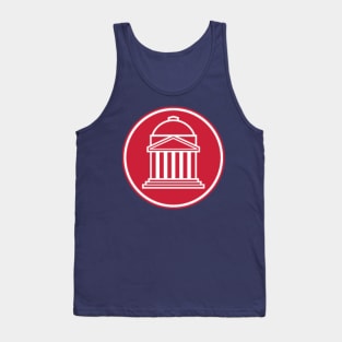 Dallas Hall Red Circle Tank Top